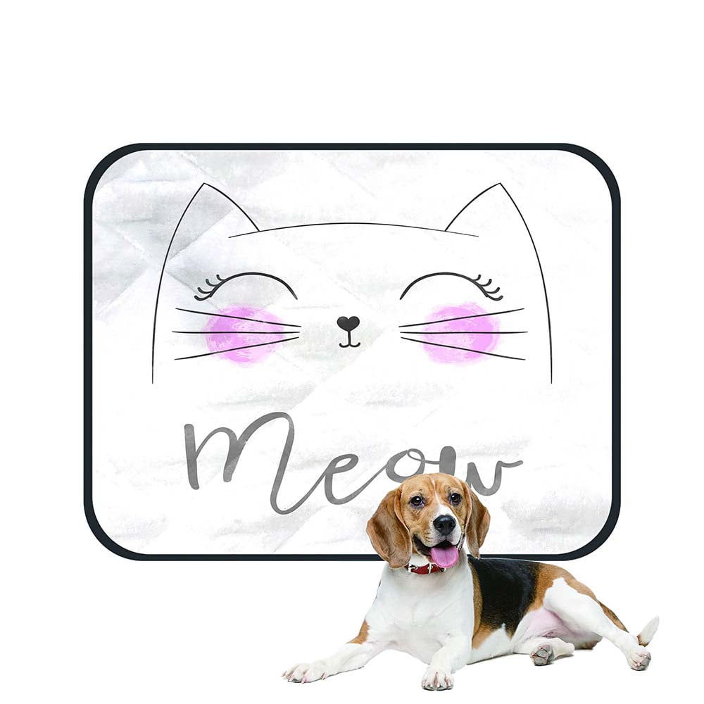 ECZJNT Cute Cat Children School Books Meow Slogan Animal Pet Dog Cat