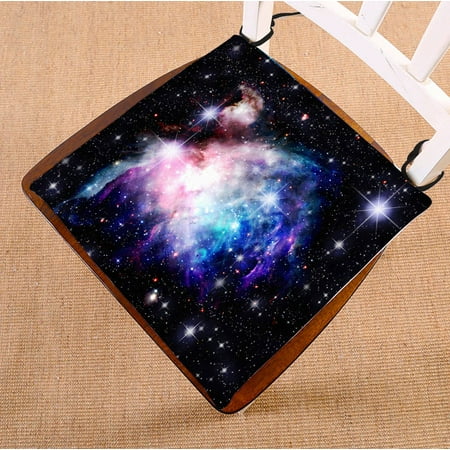 ECZJNT Deep Space Nebula with star seat pad chair pads seat cushion 20x20 Inch