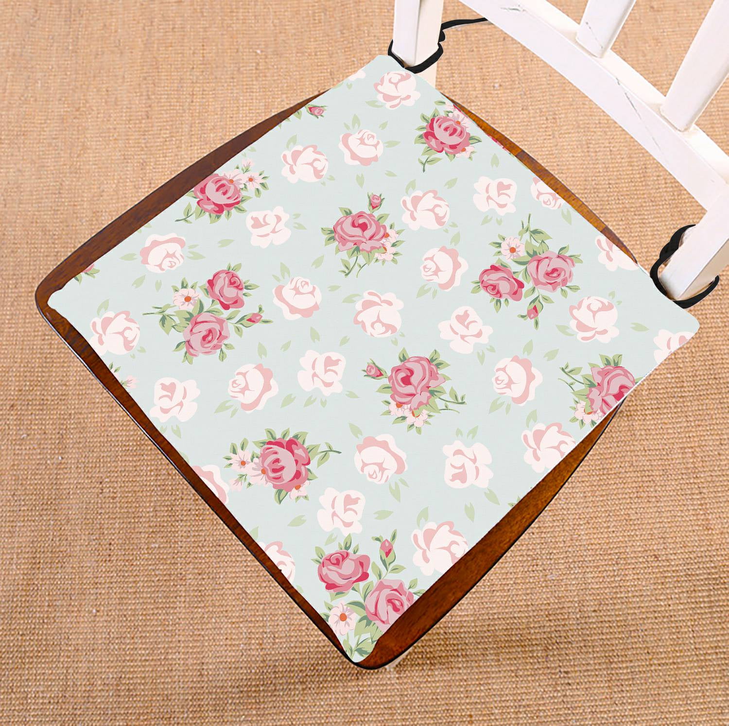 Vintage floral seat pads new arrivals