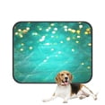thumbnail image 1 of ECZJNT Green Art Abstract Design Beautiful Smooth Pet Dog Cat Bed Pee Pads Mat Cushion Potty Dogsblankets Crate Bed Kennel 20x24 inch, 1 of 4