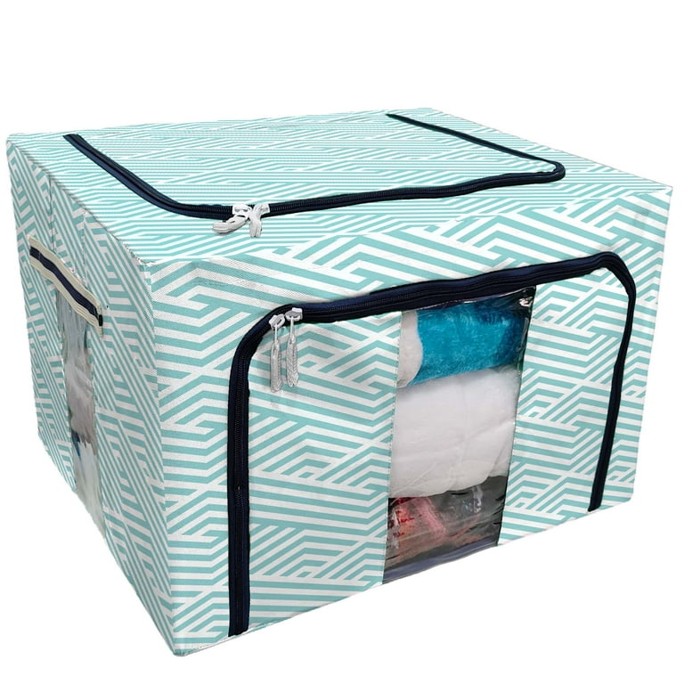 https://i5.walmartimages.com/seo/ECZJNT-Pattern-stripe-green-aqua-white-colors-Storage-Bag-Clear-Window-Bins-Boxes-Large-Capacity-Foldable-Stackable-Organizer-With-Steel-Metal-Frame_27e3d6c3-24c9-4a2e-a09a-7b5cf3eb95c9.56cb2d9e67e471f3bb0f80b9503c5956.jpeg?odnHeight=768&odnWidth=768&odnBg=FFFFFF