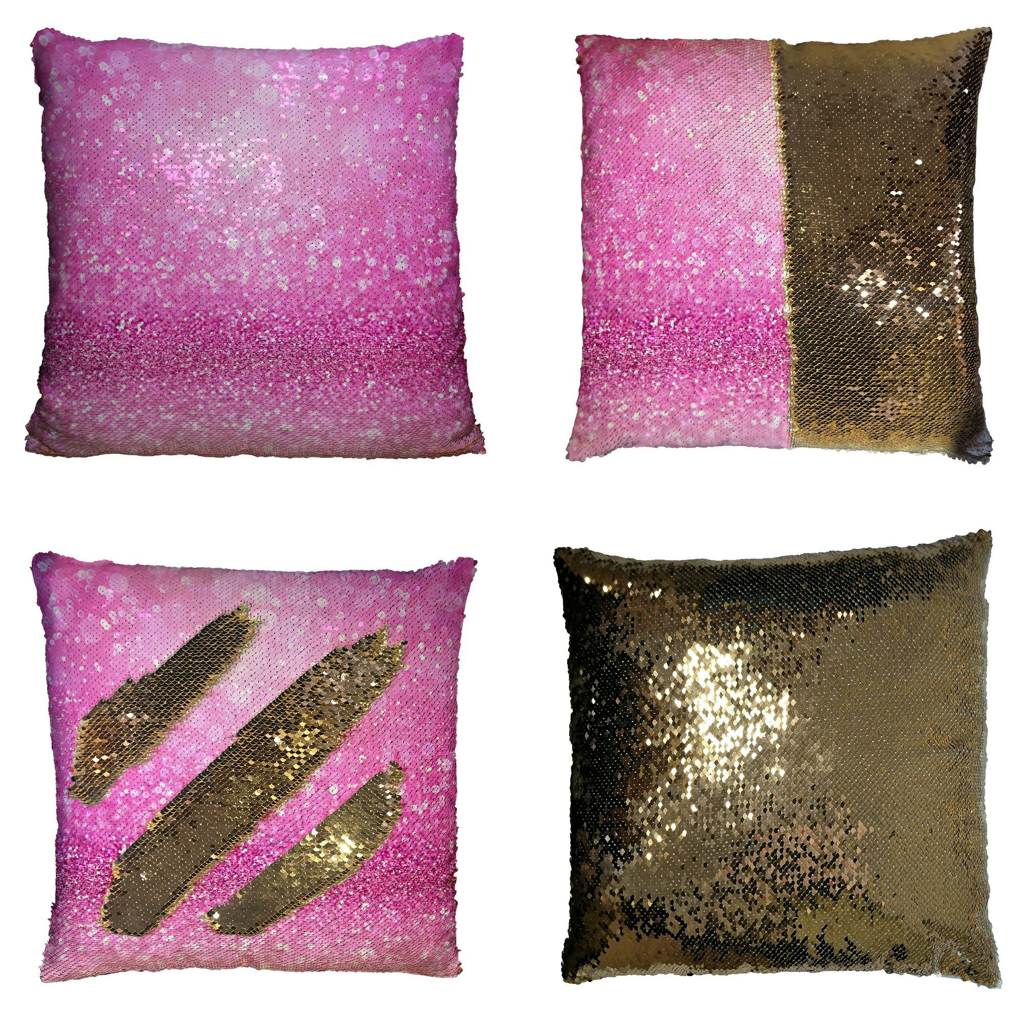 ECZJNT Pink Glitter Confetti Sparkle Girl Princess Happy Birthday