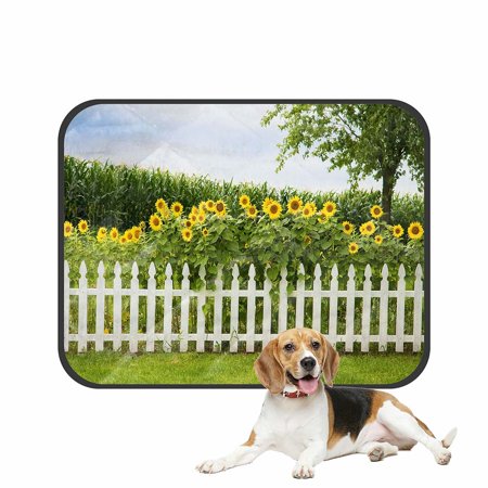 ECZJNT Sunflowers Pet Dog Cat Bed Pee Pads Mat Cushion Potty Dogsblankets Crate Bed Kennel 28x36 inch