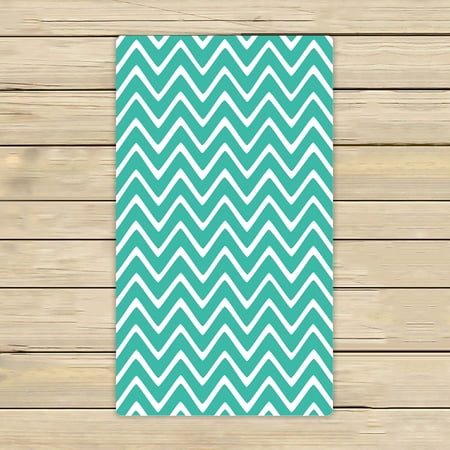 ECZJNT Wavy Stripes Beach Bath Towels Shower Towel For Home Outdoor Travel 16x28 Inch