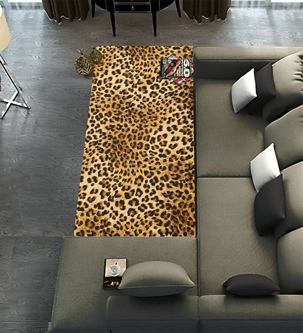 ECZJNT Wild Animal Pattern Runner Rug 2 x 10ft Long Area Rug Carpet for ...