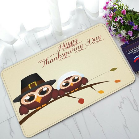 ECZJNT abstract thanksgiving day special objects Doormat Bath Mat Rug Entrance Rug Floor Mats 30x18 Inch