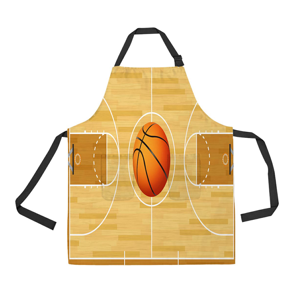 ECZJNT basketball court basketball in the center court Adjustable Bib ...