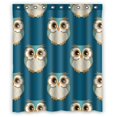 thumbnail image 1 of ECZJNT cartoon Owl Shower Curtain Bathroom Waterproof Home Decor 60x72 Inch, 1 of 1