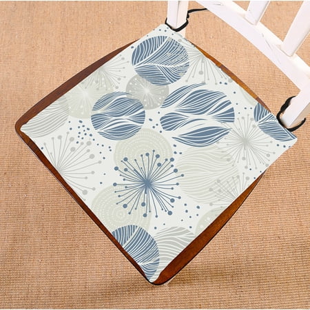 ECZJNT whimsical hand drawn seat pad chair pads seat cushion 18x18 Inch