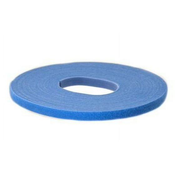 ECore Cables 94-050-050 BL - Bulk Hook and Loop Cable Tie - 50' Roll X 1/2" - Blue