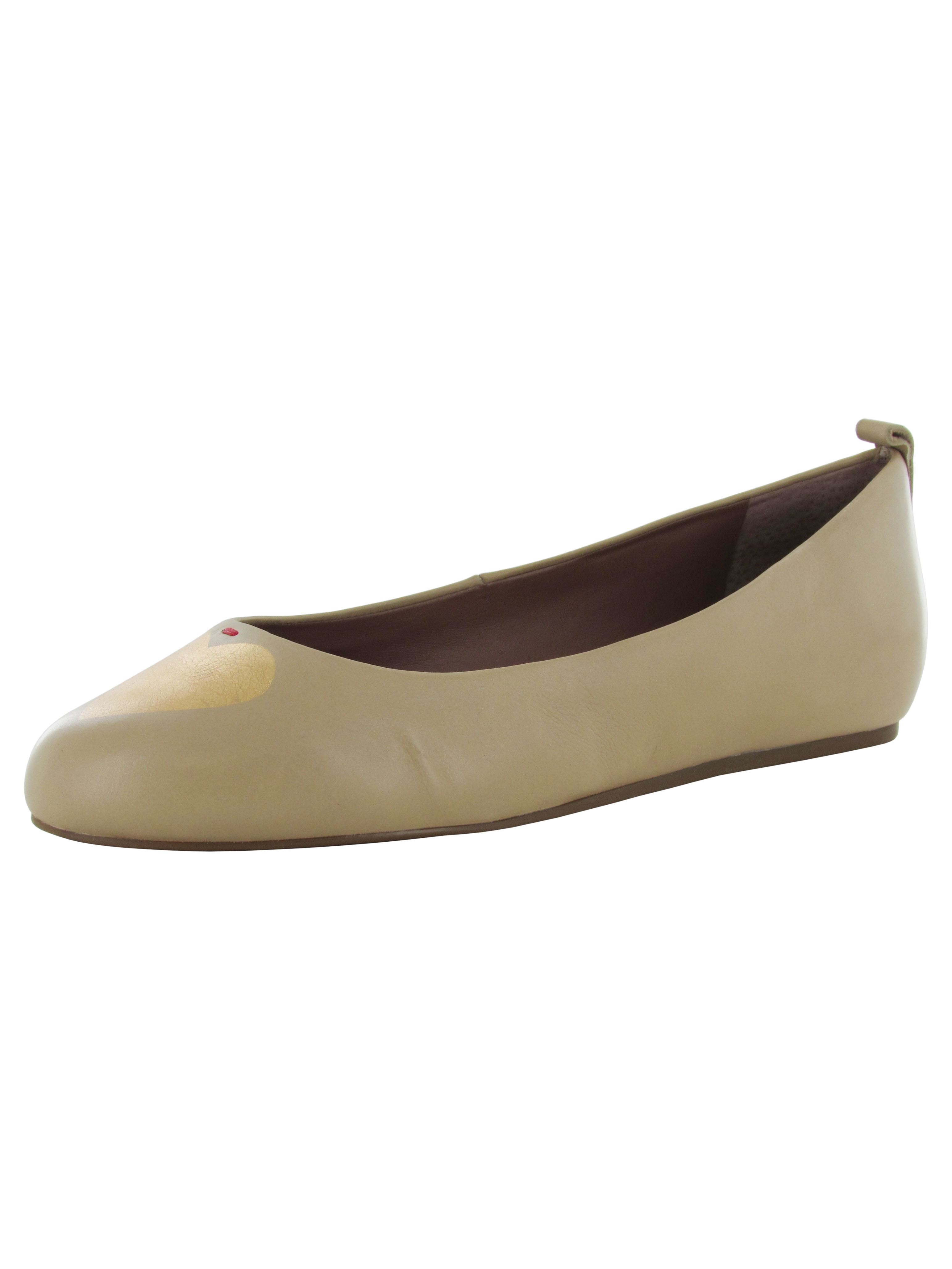 ED By Ellen DeGeneres Womens Lyssa Ballet Flat Shoes, Bisque, US