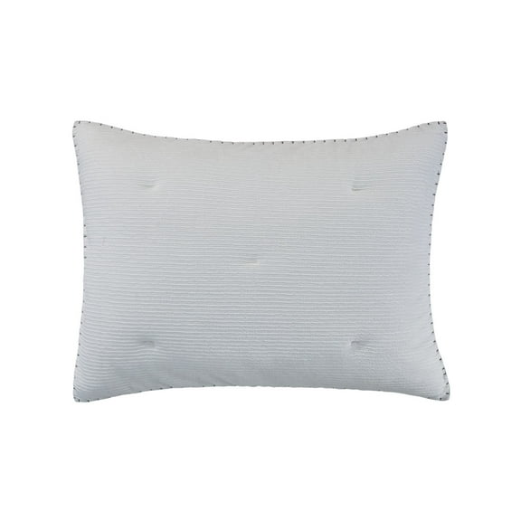 ED Ellen DeGeneres Sonoma, King Sham, Blue Grey, 21 x 37