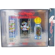 Ed Hardy Deluxe Collection 3-Piece Spray Fragrance Set for Men