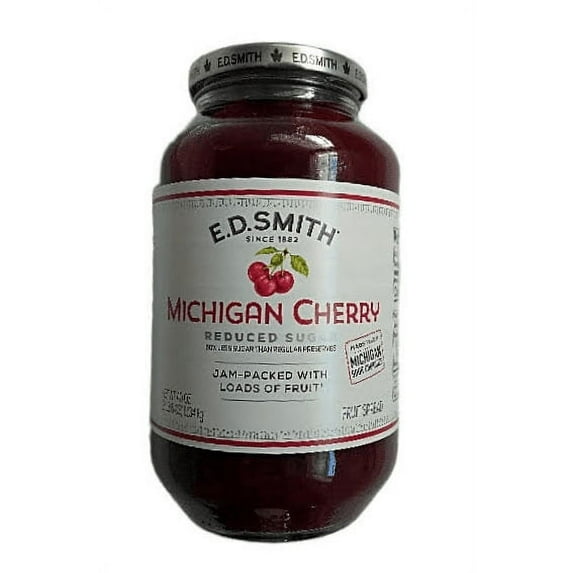 ED Smith Michigan Cherry Jam Made with Michigan Sour Cherries 40 oz