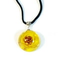 thumbnail image 1 of ED Speldy East FPR303 Real Rose Necklace, Yellow, 1 of 1
