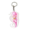 thumbnail image 1 of ED Speldy East OK6604 Seahorse Shaped Key Chain, Pink, 1 of 1