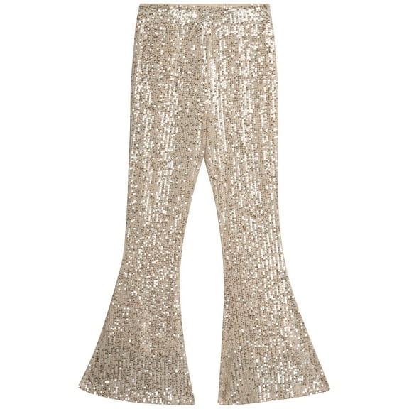Jessica Simpson Girls Sequin Knit Pants, Sizes 7-16