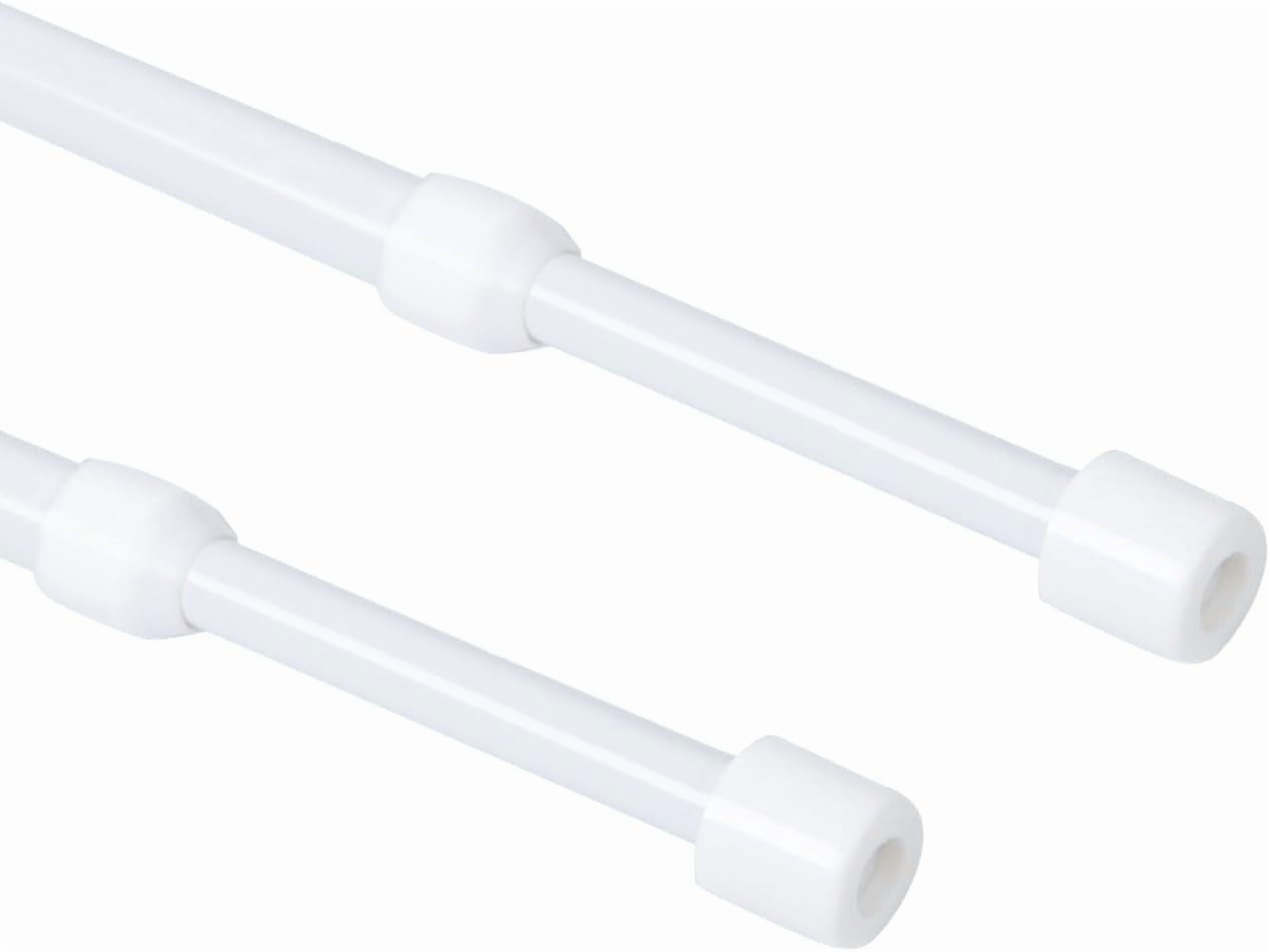 Spring Loaded Curtain Rods For Windows EDASCV-Cupboard Bars Tension Rods, 2 Pack Spring Loaded Curtain Rods 12 ...