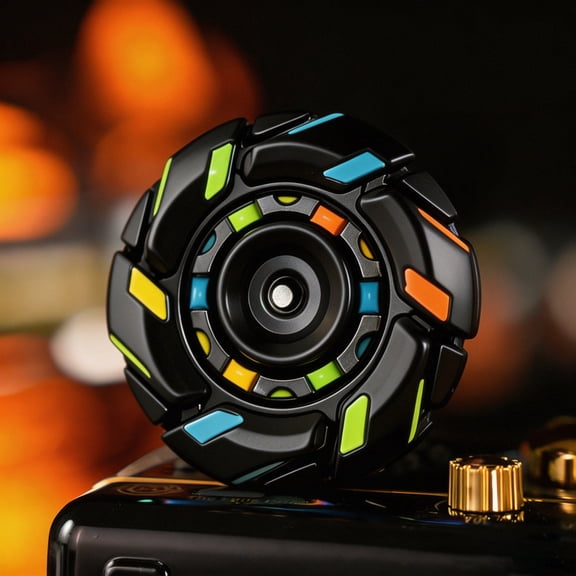 EDC B08 Metal Fidget Spinner Adult Stress Relief Hand Spinner Office Desk Focus Gadget for Daily Use