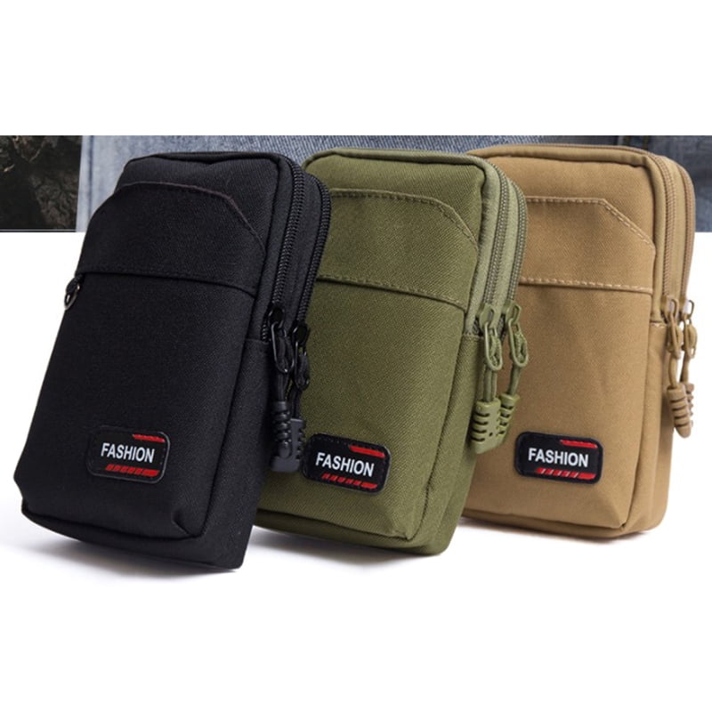EDC Bag Outdoor Military Waist Fanny Pack Phone Pouch Camping Tactical ...