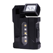 EDC Flashlight 1200 Lumens Super Bright Seven Modes Mini Pocket Sized Flat Flashlights Rechargeable Portable Small LED Dual Light With Clip IP68 Rotatable Magnetic Torches For Camping Emergency