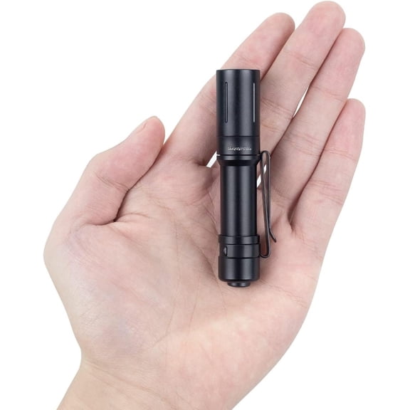 EDC Flashlight Archer Mini, 405 Lumens Tail LED Flashlight, USB C Rechargeable Little Pocket Penlight for Camping, Outdoor, and - Cool White