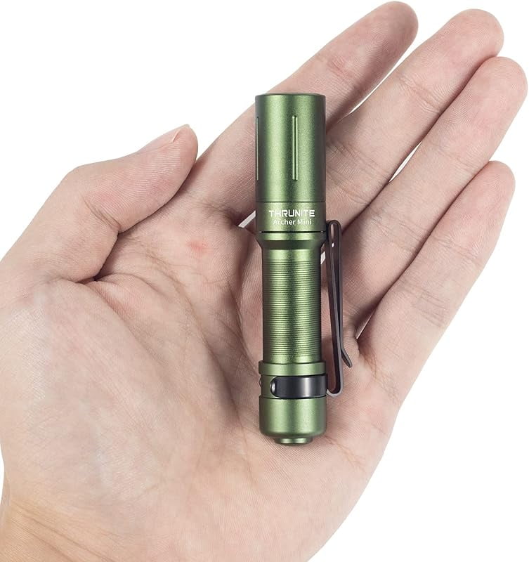 EDC Flashlight Archer Mini, 405 Lumens Tail Switch LED Flashlight, USB ...