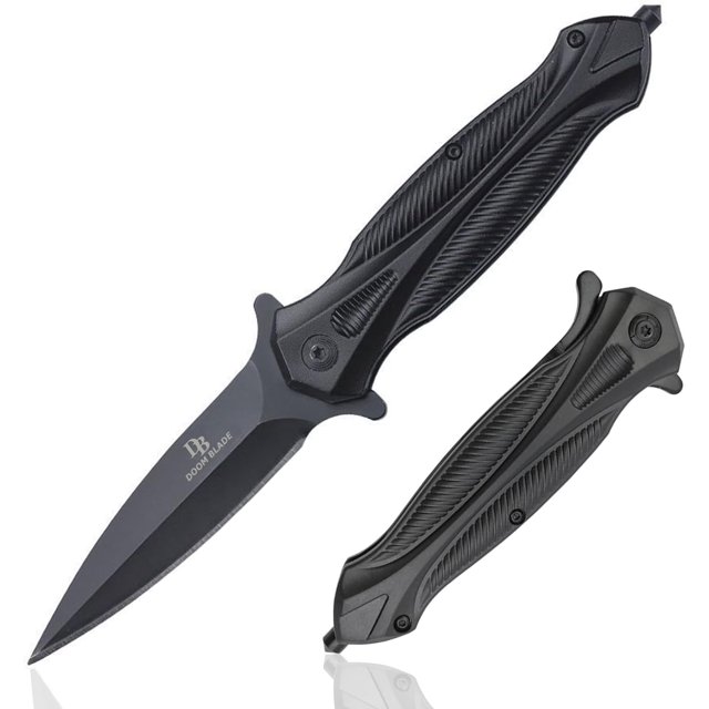 EDC Folding Pocket knife,Glass Breaker, Cool Knives for Outdoor Camping
