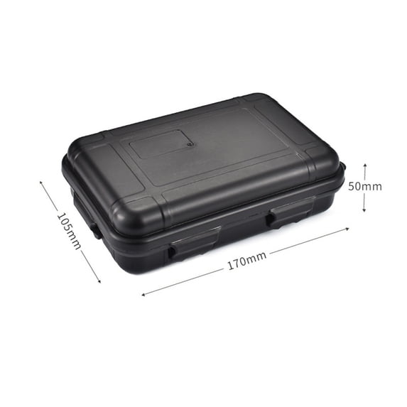 EDC-Plastic Waterproof Outdoor Camping Survival Container Storage Case Box Bag Shockproof Box Tool Sealed Hard Carry Safety