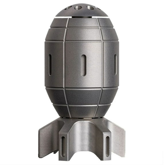 EDC Relief Toys Small Bomb Fidget Slider for Adults Stainless Steel Fidget Toys Divert Attention Release Stress Fidget Spinner