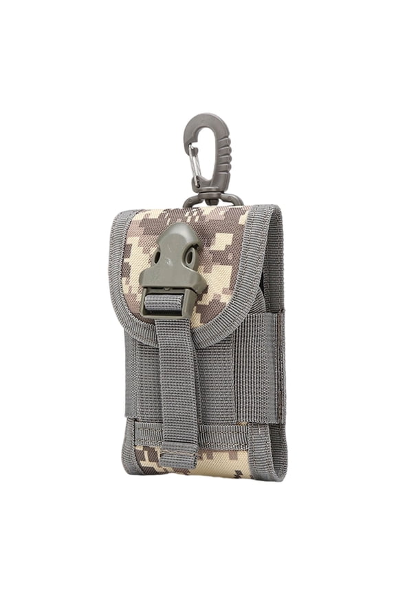 EDC Waist Phone Pouch Lightweight Belt Clip Holster Bag for Hiking Cycling Travel Outdoor Adventure