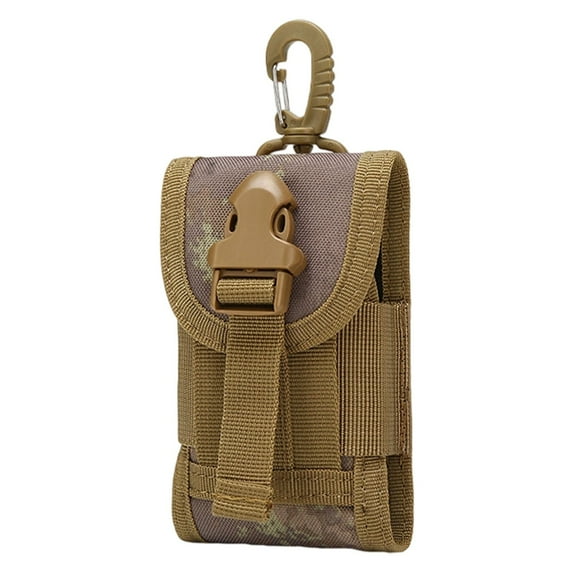 EDC Waist Phone Pouch Lightweight Belt Holster Bag for Hiking Cycling Travel Outdoor Adventure Compact Utility Gear