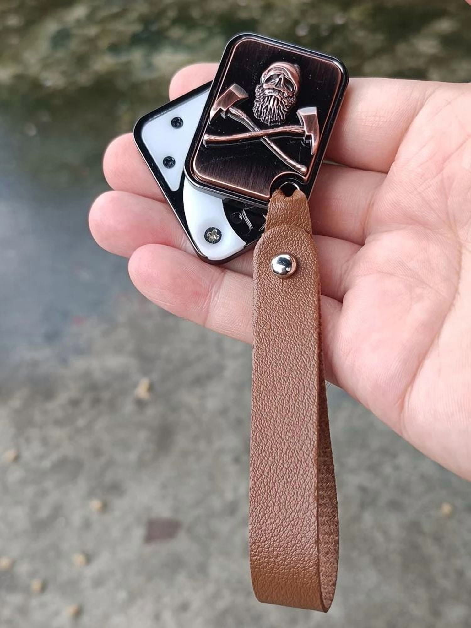 EDC fingertip windmill scepter slider fingertip toys adult reduction gyro metal slider finger push rotating coin decompression