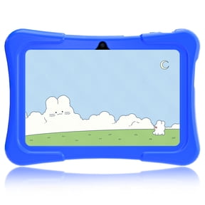 EDDBNi 7" Kids Tablet6GB RAM 32GB ROM Android Tablet Computer for Childrenparental controlsEye Protection Toddler Tablet for Ages 4-12Dark blue