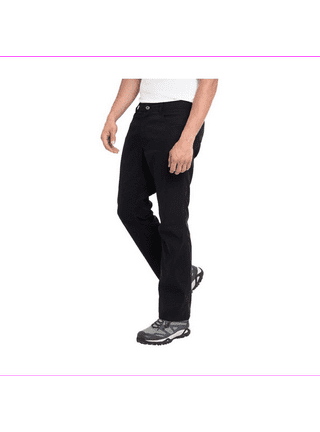 Buy Eddie Bauer Women's Stretch Fleece Lined Polar Pant ( 4, Black/Plaid)  at