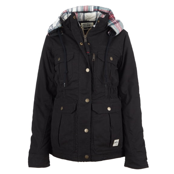 EDDIE BAUER WOMEN'S CONTRACTOR JACKET - SIZE: WOMEN S - BLACK