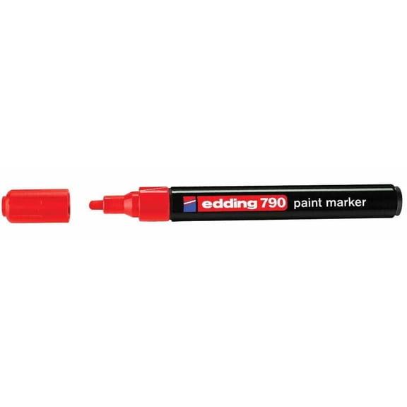EDDING - Medium Bullet Tip Paint Marker - Red