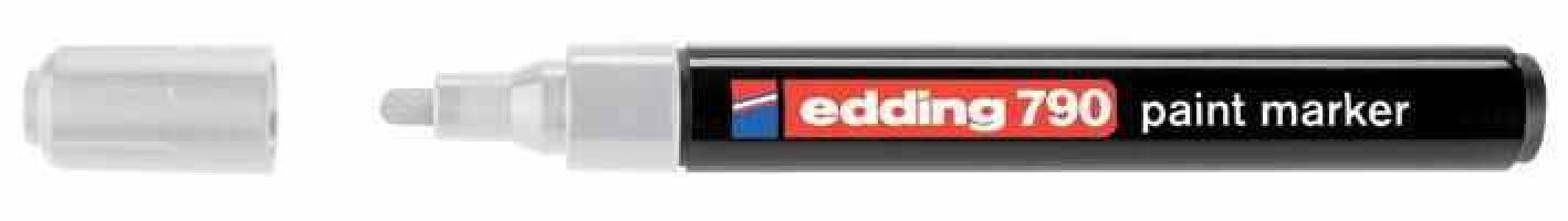 EDDING - Medium Bullet Tip Paint Marker - White