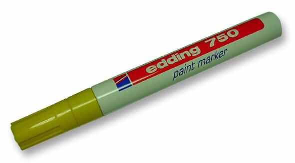 EDDING - Medium Bullet Tip Paint Marker - Yellow