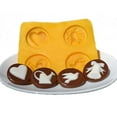 thumbnail image 1 of EDELAINE'S Wedding Set 4 Cavity Silicone Molds for Cream Cheese Mints , Chocolate, 1 of 6