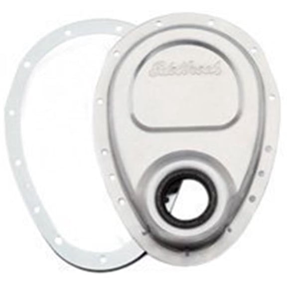 EDELBROCK 4242 2-Piece Aluminum Timing Cover