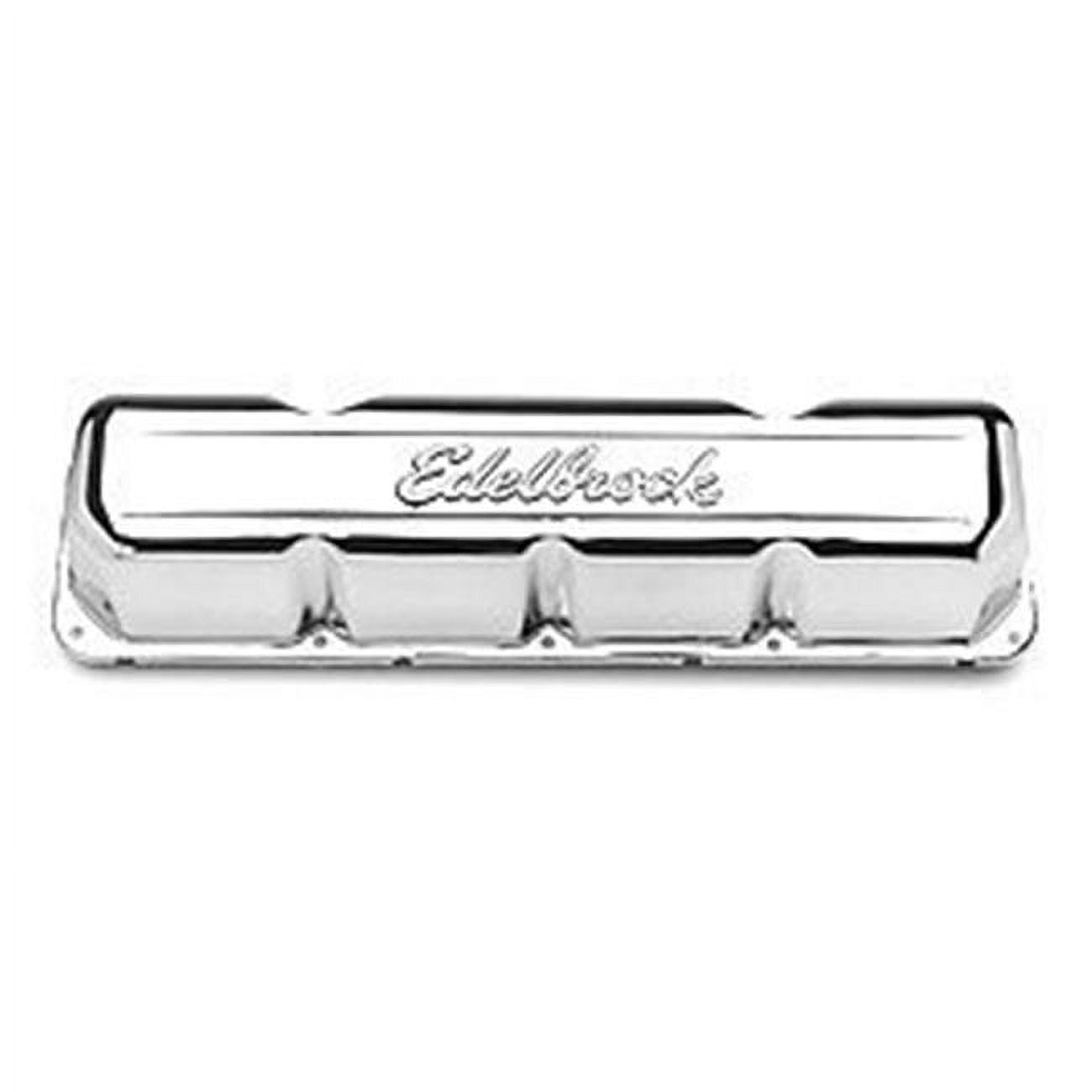 EDELBROCK 4431 Signature Series Chrome Valve Covers