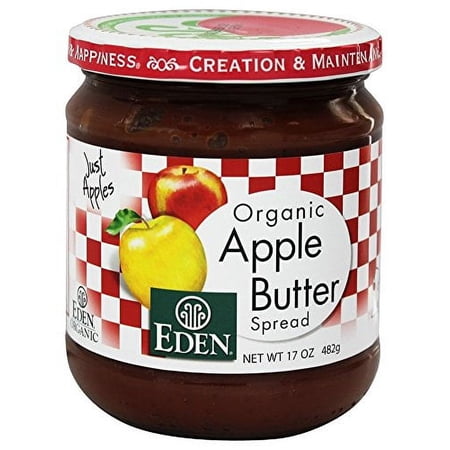EDEN ORGANIC APPLE BUTTER 17 OZ
