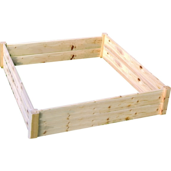 EDEN Quick Assembly Raised Garden Bed (4FT X 4FT X 11IN)