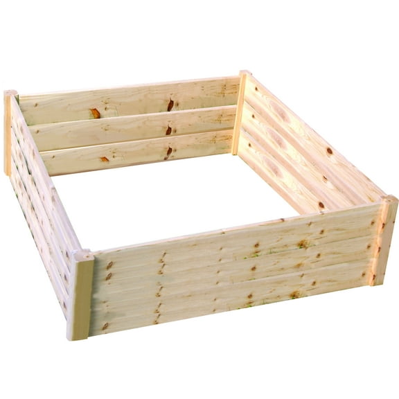 EDEN Quick Assembly Raised Garden Bed (4FT X 4FT X 17.5IN)