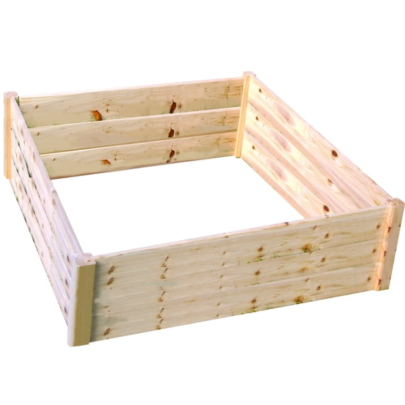 EDEN Quick Assembly Raised Garden Bed (4FT X 4FT X 17.5IN)