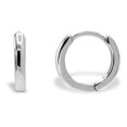 thumbnail image 1 of EDEN Small Silver Hoop Earrings For Women, Plated 14K Silver Huggie Hoop Earrings, 1 of 3