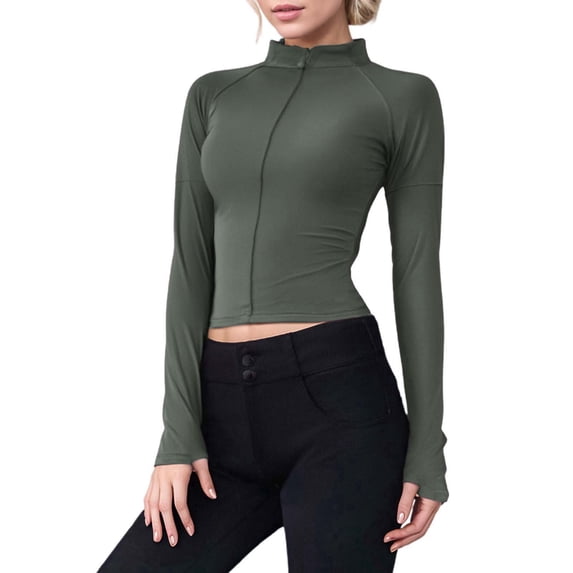 EDFBUYKRS Black Women's Long Sleeve T-Shirt, Long Sleeve Shirts for Women Womens T Shirts Long Sleeve Crew Neck Shirts Basic Tee Sort Comfy Printed Tops Blouse,Women's Long Sleeve T-Shirt M