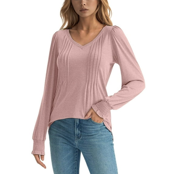 EDFBUYKRS Chiffon Blouse Fall Women Lightweight Sunscreen Shirt Long Sleeve Block Xl