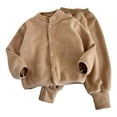 thumbnail image 1 of EDFBUYKRS Cute Fall Outfits for Girls Winter Girls Outfits Lined with Pants Toddler Kids Two Piece Outfits Warm for Cold Weather Days Toddler Clothes, 1 of 3